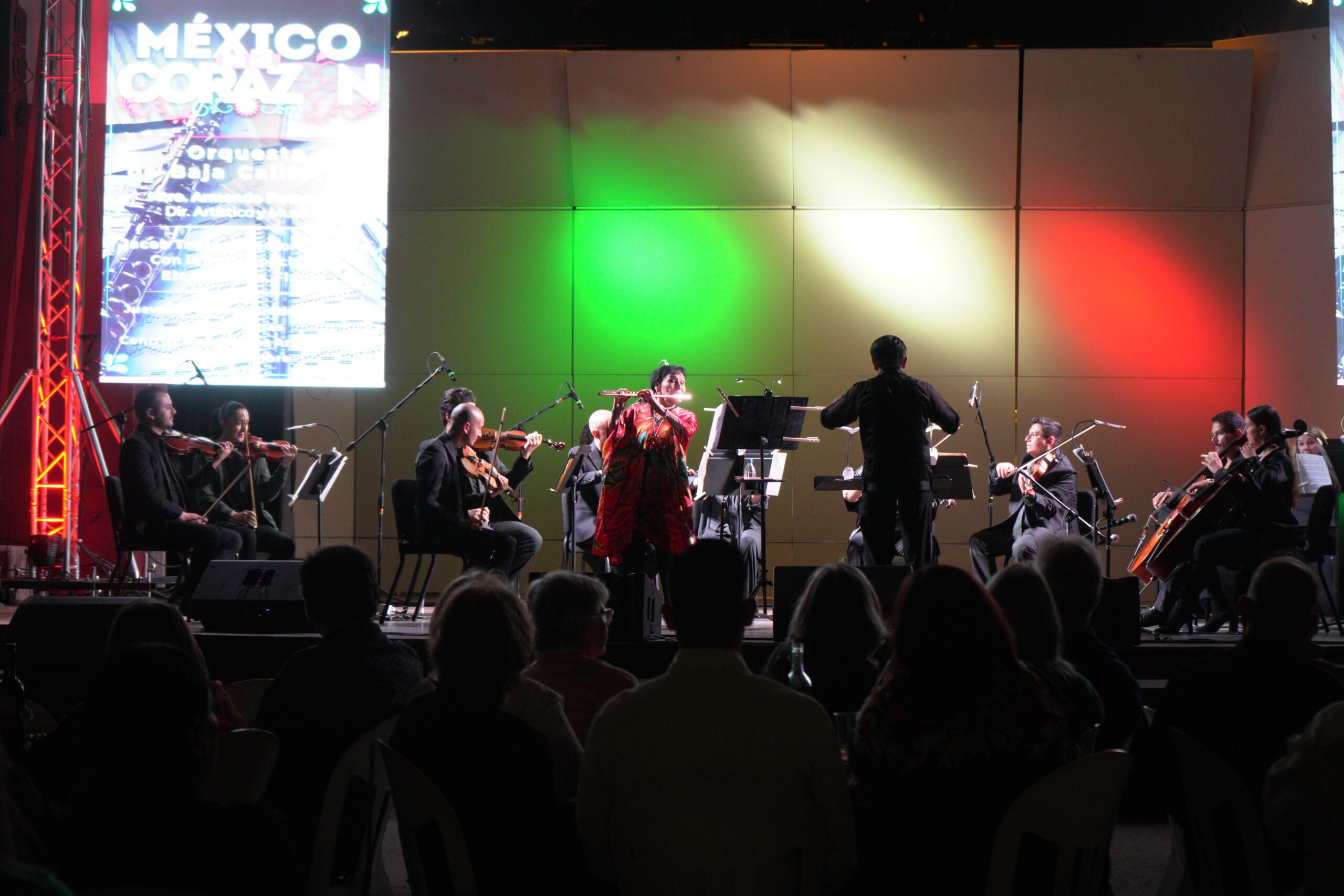 Elena Durán and the Orchestra of Baja California Perform in Support of Environmental Education